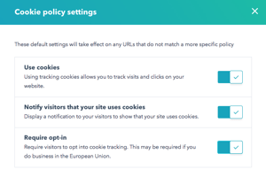 Cookie Disclaimer mit Opt-In